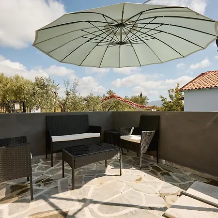 Villa Pretty With Private Pool, Sea View Nea Kallikrateia