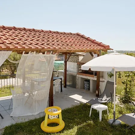 别墅 Pretty With Private Pool, Sea View Nea Kallikrateia